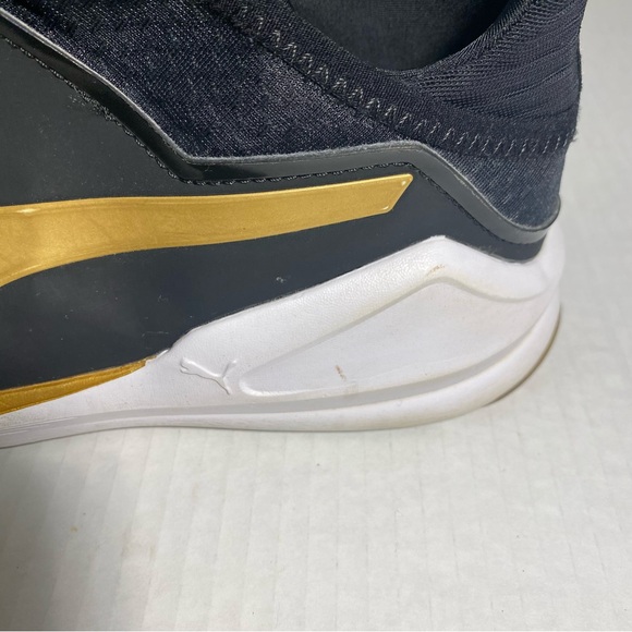 Kylie Jenner Puma Fierce Gold High Top Sneakers size 9 (Q - Picture 6 of 9